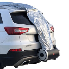 Slim oplaadbaar zilvergeplateerd reflecterend autoverduisterings- en tentbescherming: ultieme bescherming tegen de zon en warmte-isolerendek