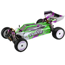 WLtoys 104002 Snelle RC Auto - 1:10 Schaal, 2.4GHz, 60 km/u, 4WD Off-Road Drift, Brushless Motor Racecadeau