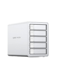 ORICO 5-Bay DAS Studio Series: 3.5 Daisy Chain Type-C 10Gbps HDD Docking Station with RAID Support & 150W Power for Apple Devices