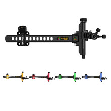Sanlida Archery X10 Compound Bow Sight - Precision CNC 6061 Aluminum with 6 or 9 Carbon Bar for Target Shooting