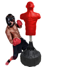 Adjustable Height Humanoid Boxing & Taekwondo Training Dummy Sandbag