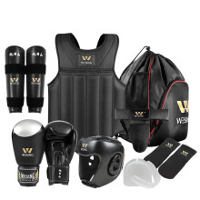 8-delig Wushu Sanda martial arts beschermers set - Ik voor competitie en training met