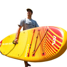 Aqua Marina Fusion 330 Opblaasbare SUP Board 2023 - Premium Stand Up Paddle Surfplank voor Watersport