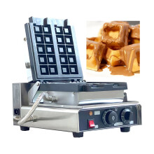 Vierkante Draaiende Belgische Wafelmaker - Elektrische Wafelmachine voor Perfecte Wafelhapjes