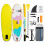 Kids Inflatable SUP Paddleboard Set with Paddle, Pump, Backpack, Leash & Repair Kit 1