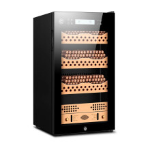Smart Wi-Fi Cigar Humidor: Precision Temperature & Humidity Control Electric Cooler with Remote Access