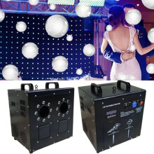1500W Dual-Hole Smoke Bubble Machine with DMX 512 & Remote Control for Weddings, DJ Events, Disco Bars & Party Shows
