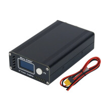Kleine 50W HF-versterker met 1,3'' OLED-scherm voor frequenties van 3,5 MHz tot 28,5 MHz
