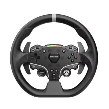 Moza Racing ESX stuurwiel voor PC & Xbox - 22 aanpasbare knoppen, duurzame ISF PU-handgrepen, optionele R9/R12 stuurbasis