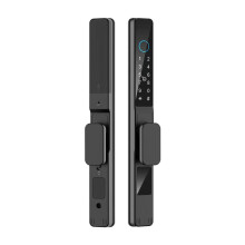 IP65 Waterdichte slimme slot met Tuya SmartLife app - Vingerafdruk, Wachtwoord, RFID-kaart toegang voor schuifdeuren van aluminium