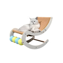 Knusse Kat Schommelbed met Krabbare Sisalmat en Interactieve Touwbal Speelgoed - Perfecte Swing Hangmat voor Kittens en Puppies
