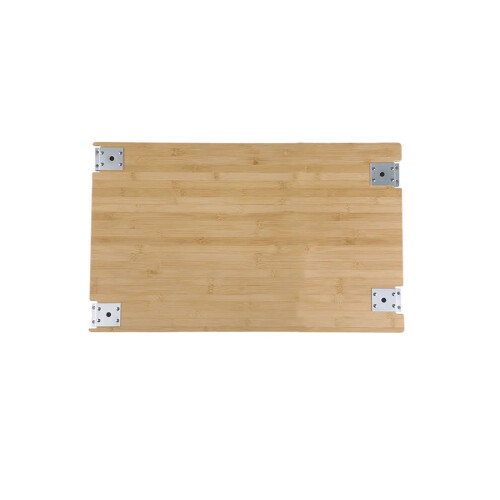 Stanluck Bamboo Outdoor Kitchen System: 4-Unit Extension Table Top for Camping & Picnic Dining