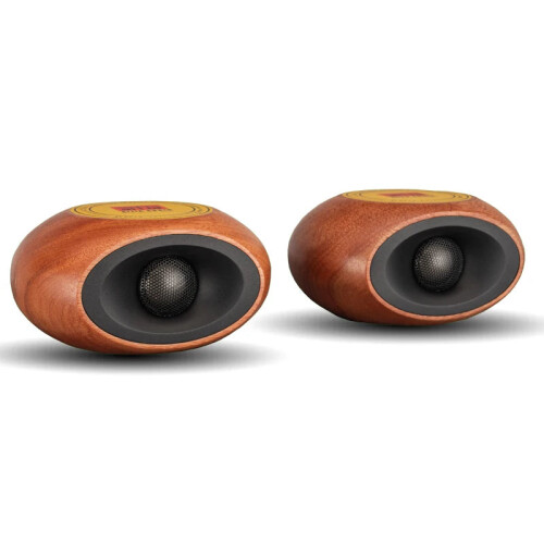 High-Power 4-Inch 4-Ohm Passive Bookshelf Speaker with External Tweeter