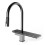 Premium SUS 304 Stainless Steel Rotatable Pull-Out Kitchen Faucet with Waterfall Outlet 1