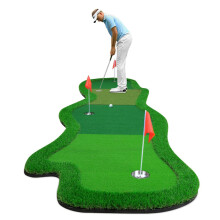 PGM GL015 Professionele Golf Green 1,4 m Multi-Speed Putting Trainer - Binnen/Buiten Oefenaccessoire