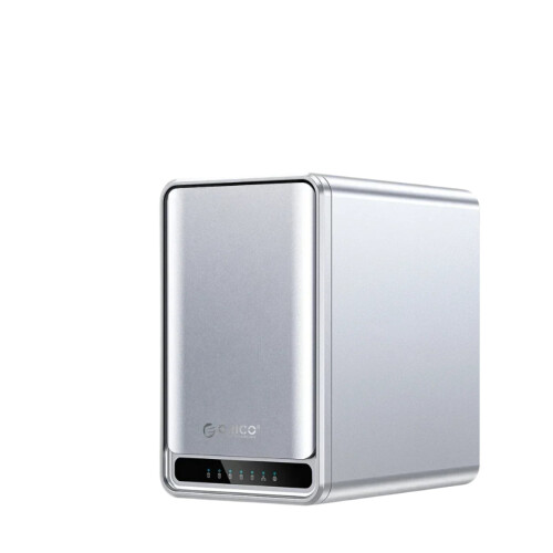 Orico 2.5 Bay Personal Cloud Network Storage with Remote Access, Shared Data, Intelligent Classification & Automatic Backup