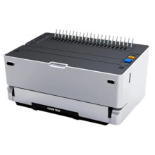 CB200E Elektrische perforator en bindmachine - 21 en 19 gaatjes opties, 450 vellen capaciteit, A4 formaat