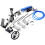 RTP 300 Pneumatic Expander Overlock Industrial Sewing Machine with Double Needles & Accessories 1