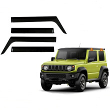 Suzuki Jimny Zijraam Winddeflector en Regenschermbescherming (2005-2013, 2023) - Weerschildbescherming