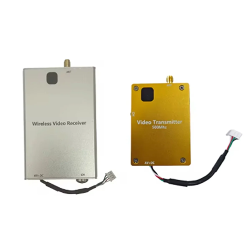 High-Performance 500MHz FPV Video Transmitter & Receiver for Drones - 8 Channel 20-40km Range VTX System