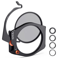 K&F Concept Nano-X Pro Square Filter Holder System with 95mm CPL Filter & Adapter Rings (67mm, 72mm, 77mm, 82mm)