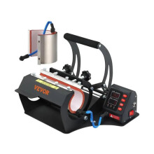 Dual-Platen LCD Mug Heat Press Machine for 11oz & 20oz Cups - Sublimation Transfer with EU Clearance