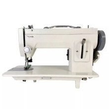 Zware 9-inch arm bont- en leren naaimachine met dikke stikmogelijkheden, 220V
