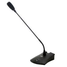 Verstelbare 48V 3-pins gooseneck condensatormicrofoon voor conferentievergaderingen