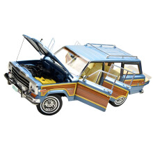 1989-1991 Wagoneer Alloy Model 1: Volledig open gietmetaal autootje replica