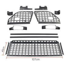 Land Rover Discovery 5 (2017-2022) Molle Panels: Interne Opbergplank en Dakrek voor Bagageruimte Accessoires