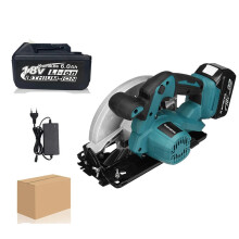 Kamolee 7-inch draadloze cirkelzaag zonder koolborstels - Compatibel met Makita 18V accu voor houtbewerking elektrisch gereedschap