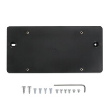 Audi Achterkentekenplaathouder voor Q5, A3, S3, A4, S4, A5, S5, RS5, A6, S6, SQ5, Q7 (2002-2022)