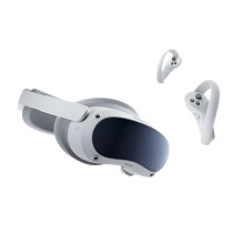 Pico 4 Pro VR Headset: Advanced Eye Tracking, Facial Expression Capture, 6DoF All-in-One Virtual Reality Experience