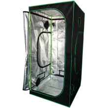 Premium hydroponicsysteem met op maat gemaakte 600D groeibox - 120x120 binnenkweekkas set met metalen frame planten tent