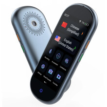 AT40 Slimme Draagbare Directe Spraak- en Fotovertaler met Real-Time Vertaling, 2GB RAM, 16GB Opslag, 4G en WiFi Connectiviteit