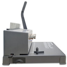 AEQ918B4 Binding Machine with 21-Hole Punch for A3/A4 Paper - Comb Type Clip, Rubber Ring for Contracts & Tenders