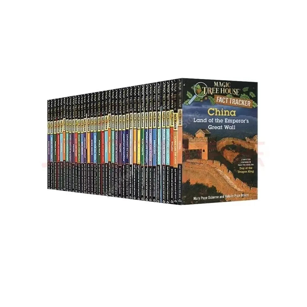 2024 Magic Tree House Fact Tracker: 44-boeken kindereducatieve encyclopedie set