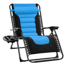 Draagbare relaxstoel met koelbox: perfect voor zomerse dutjes, lunchpauzes en balkonontspanning