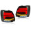Compatible VW Polo Rear Tail Lights (2010-2017) with Turn Signal, Brake, and Reverse Functions 1