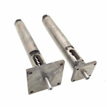 Precisie 16mm Extrusieschroefcilinder met verstelbare nozzle van 1,75-2,5 mm voor doe-het-zelf extrusiemachines