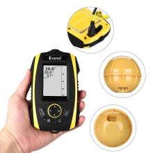 Eyoyo Rechargeable Wireless Fish Finder with Sunlight Readable Color TFT Display, 147ft/45m Depth Sonar Detector
