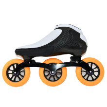 Professionele inline-snelheidsschaatsen - Witte rolschaatsen voor volwassenen, mannen en vrouwen