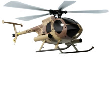 MD500 Dual Brushless RC Helicopter - 6 Assen Gyro Simulatiemodel, Perfect Cadeau voor Luchtvaartliefhebbers