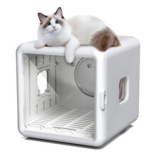 Ultiestilige automatische droogbox voor huisdieren voor katten en kleine honden - 360 droogsysteem
