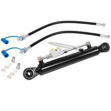Premium hydraulisch topstang vervangingset - Cat 1, inclusief dubbele terugslagklep, 2 slangen en blok (20 7/8 - 31 7/8)