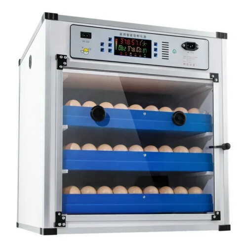 Dual Electric 204-Egg Automatic Incubator for Chicken, Quail, and Bird Eggs