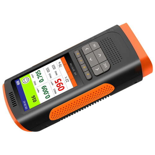 2x Formaldehyde Detector Luchtkwaliteitsmonitor voor Thuis Auto 1