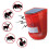 Solar Strobe Light with Motion Sensor Alarm Sound Security Siren 4