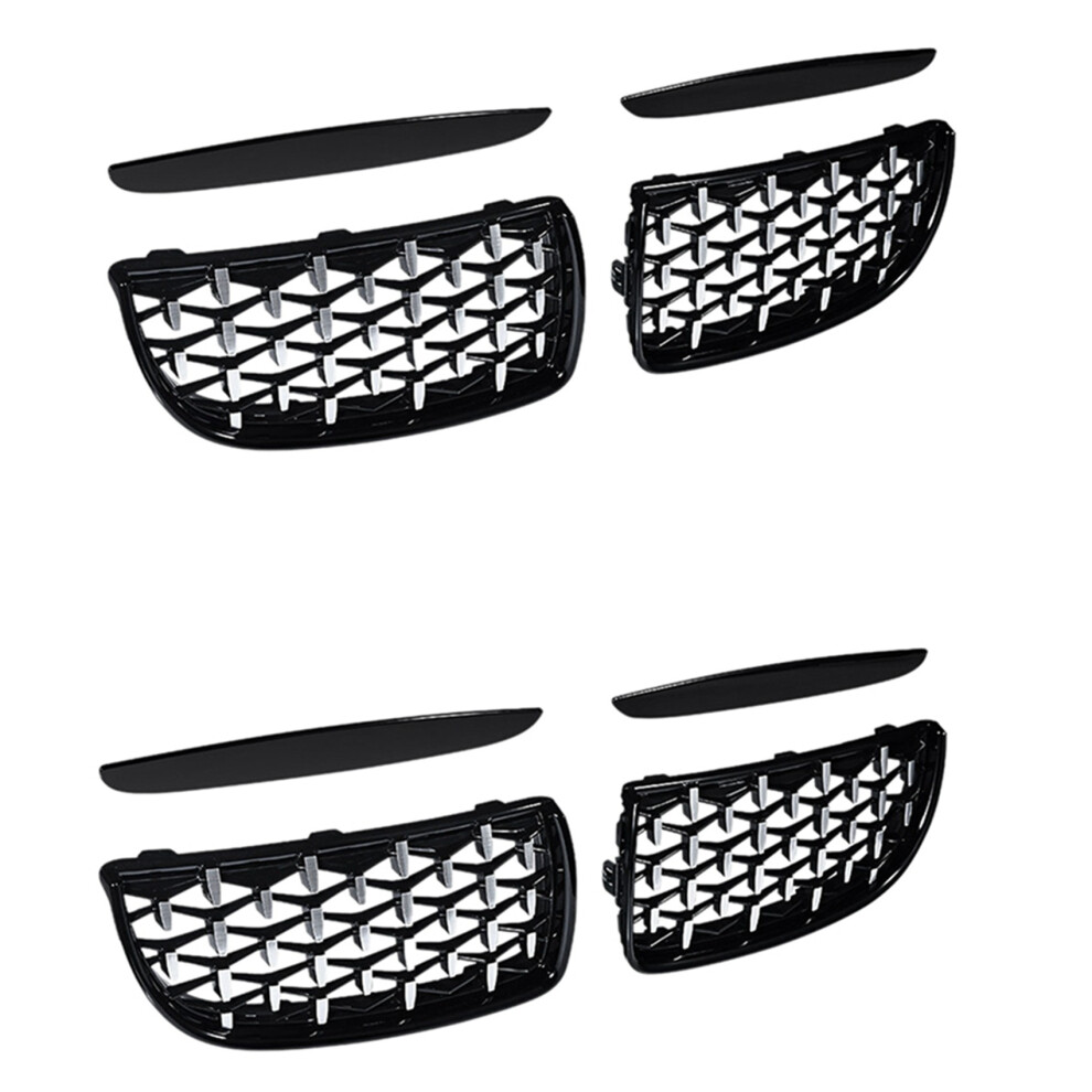 4X Diamond Meteor Grille For E90 E91 325I 328I 335I Pre- 4853004634995