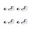 4 x SBR12UU 12mm Linear Motion-Router Lager Fester Block, Silber 1